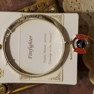 Firefighter 🚒 Bangle Bracelet